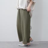 カットプリーツパンツ | RMAF NICE CLAUP / OLIVE des OLIVE | 詳細画像11