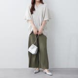 カットプリーツパンツ | RMAF NICE CLAUP / OLIVE des OLIVE | 詳細画像14