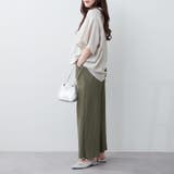 カットプリーツパンツ | RMAF NICE CLAUP / OLIVE des OLIVE | 詳細画像16