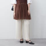 カットプリーツパンツ | RMAF NICE CLAUP / OLIVE des OLIVE | 詳細画像18
