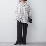 カットプリーツパンツ | RMAF NICE CLAUP / OLIVE des OLIVE | 詳細画像28