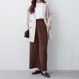 カットプリーツパンツ | RMAF NICE CLAUP / OLIVE des OLIVE | 詳細画像35
