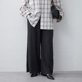 ブラック | カットプリーツパンツ | RMAF NICE CLAUP / OLIVE des OLIVE