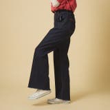 【nane】3サイズ展開 ストレートデニムフレアパンツ | RMAF　NICE CLAUP / OLIVE des OLIVE | 詳細画像1 