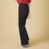 【nane】3サイズ展開 ストレートデニムフレアパンツ | RMAF　NICE CLAUP / OLIVE des OLIVE | 詳細画像6 