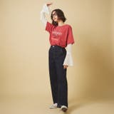 【nane】3サイズ展開 ストレートデニムフレアパンツ | RMAF　NICE CLAUP / OLIVE des OLIVE | 詳細画像11 