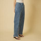 【nane】3サイズ展開 ストレートデニムフレアパンツ | RMAF　NICE CLAUP / OLIVE des OLIVE | 詳細画像16 