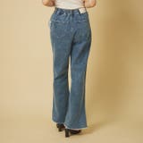 【nane】3サイズ展開 ストレートデニムフレアパンツ | RMAF　NICE CLAUP / OLIVE des OLIVE | 詳細画像17 