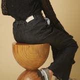 【nane】3サイズ展開 ストレートデニムフレアパンツ | RMAF　NICE CLAUP / OLIVE des OLIVE | 詳細画像25 