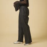 【nane】3サイズ展開 ストレートデニムフレアパンツ | RMAF　NICE CLAUP / OLIVE des OLIVE | 詳細画像27 