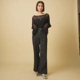 【nane】3サイズ展開 ストレートデニムフレアパンツ | RMAF　NICE CLAUP / OLIVE des OLIVE | 詳細画像31 