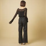 【nane】3サイズ展開 ストレートデニムフレアパンツ | RMAF　NICE CLAUP / OLIVE des OLIVE | 詳細画像34 