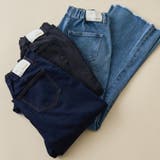 【nane】3サイズ展開 ストレートデニムフレアパンツ | RMAF　NICE CLAUP / OLIVE des OLIVE | 詳細画像2 