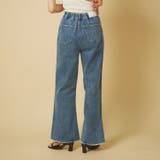 フェード | 【nane】3サイズ展開 ストレートデニムフレアパンツ | RMAF　NICE CLAUP / OLIVE des OLIVE