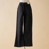 【nane】3サイズ展開 ストレートデニムフレアパンツ | RMAF　NICE CLAUP / OLIVE des OLIVE | 詳細画像59 