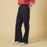 【nane】3サイズ展開 ストレートデニムフレアパンツ | RMAF　NICE CLAUP / OLIVE des OLIVE | 詳細画像5 