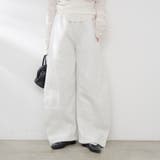裏起毛で暖かい、スウェットカーブパンツ | RMAF NICE CLAUP / OLIVE des OLIVE | 詳細画像11
