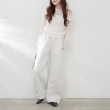 裏起毛で暖かい、スウェットカーブパンツ | RMAF NICE CLAUP / OLIVE des OLIVE | 詳細画像19