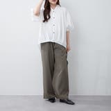 ツイストスリーブタケノコタックブラウス | RMAF NICE CLAUP / OLIVE des OLIVE | 詳細画像11