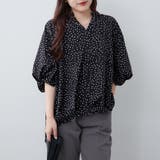 ツイストスリーブタケノコタックブラウス | RMAF NICE CLAUP / OLIVE des OLIVE | 詳細画像12