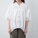 ツイストスリーブタケノコタックブラウス | RMAF NICE CLAUP / OLIVE des OLIVE | 詳細画像23