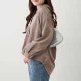 マイクロコールタケノコタックブラウス | RMAF　NICE CLAUP / OLIVE des OLIVE | 詳細画像5 