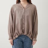 マイクロコールタケノコタックブラウス | RMAF　NICE CLAUP / OLIVE des OLIVE | 詳細画像13 