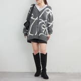 BIGリボン柄Vカーディガン | RMAF NICE CLAUP / OLIVE des OLIVE | 詳細画像28