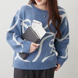 ビッグリボン柄プルオーバー | RMAF　NICE CLAUP / OLIVE des OLIVE | 詳細画像2 