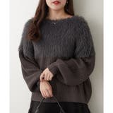 チャコール | シャギー切替プルオーバー | RMAF NICE CLAUP / OLIVE des OLIVE