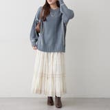 ブランケットステッチクループルオーバー | RMAF NICE CLAUP / OLIVE des OLIVE | 詳細画像8