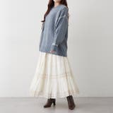 ブランケットステッチクループルオーバー | RMAF NICE CLAUP / OLIVE des OLIVE | 詳細画像9