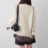 ブランケットステッチクループルオーバー | RMAF NICE CLAUP / OLIVE des OLIVE | 詳細画像14