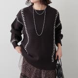 ブランケットステッチクループルオーバー | RMAF NICE CLAUP / OLIVE des OLIVE | 詳細画像26