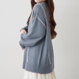 ブランケットステッチクループルオーバー | RMAF NICE CLAUP / OLIVE des OLIVE | 詳細画像6