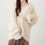 【6色展開】シャギーVカーディガン | RMAF　NICE CLAUP / OLIVE des OLIVE | 詳細画像7 