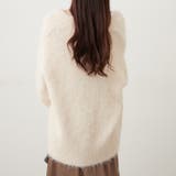 【6色展開】シャギーVカーディガン | RMAF　NICE CLAUP / OLIVE des OLIVE | 詳細画像10 