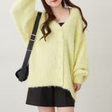 【6色展開】シャギーVカーディガン | RMAF　NICE CLAUP / OLIVE des OLIVE | 詳細画像18 