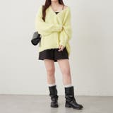 【6色展開】シャギーVカーディガン | RMAF　NICE CLAUP / OLIVE des OLIVE | 詳細画像23 