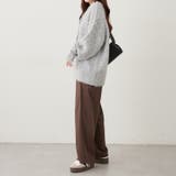 【6色展開】シャギーVカーディガン | RMAF　NICE CLAUP / OLIVE des OLIVE | 詳細画像43 