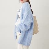 【6色展開】シャギーVカーディガン | RMAF　NICE CLAUP / OLIVE des OLIVE | 詳細画像4 