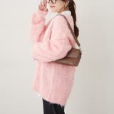 【6色展開】シャギーVカーディガン | RMAF　NICE CLAUP / OLIVE des OLIVE | 詳細画像46 