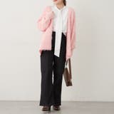 【6色展開】シャギーVカーディガン | RMAF　NICE CLAUP / OLIVE des OLIVE | 詳細画像51 