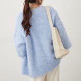 【6色展開】シャギーVカーディガン | RMAF　NICE CLAUP / OLIVE des OLIVE | 詳細画像5 