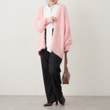 【6色展開】シャギーVカーディガン | RMAF　NICE CLAUP / OLIVE des OLIVE | 詳細画像52 