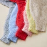 【6色展開】シャギーVカーディガン | RMAF　NICE CLAUP / OLIVE des OLIVE | 詳細画像60 