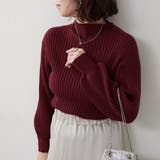ボトルネックリブプルオーバー | RMAF　NICE CLAUP / OLIVE des OLIVE | 詳細画像7 
