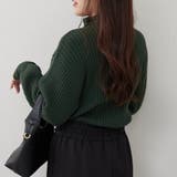 ボトルネックリブプルオーバー | RMAF　NICE CLAUP / OLIVE des OLIVE | 詳細画像24 