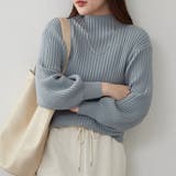 ミント | ボトルネックリブプルオーバー | RMAF　NICE CLAUP / OLIVE des OLIVE