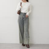 【8色展開】袖ボタンハイネックリブプルオーバー | RMAF NICE CLAUP / OLIVE des OLIVE | 詳細画像22
